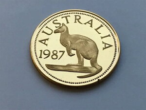 1987年 エドワード8世 オーストラリア パターンプルーフ クラウンコイン ミル仕上げ