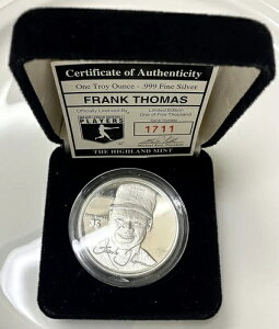 nCh~g MLB *tNEg[}X* 1IX .999 Vo[ Eh #1711 P[X & COA