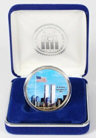 NCM 9/11 ツインタワー追悼記念 2001 年アメリカン シルバー イーグル (ケース付き)