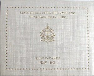 [ʃRCtH_[ Sede Vacante Vatican Vaticano 2005 -  - RCȂ -