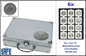 �A���~�R�C���P�[�X �h�C�c���勤�a�� 72�R�C���z���_�[ 50x50 mm ���� 234-mr 3D�o�b�W �X�}�[�g