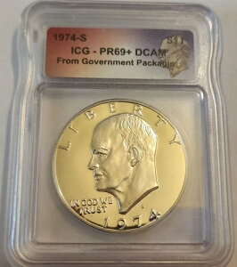 1974-S 1h v[t AC[n[uACNv ICG PR 69+ DCAM I[XeB TC