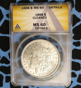 1888N ANACS MS 60 ڍ K݁AAJO 1hd