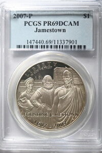 2007N P WF[Y^E 1h 400NLO - PCGS PR69 DCAM