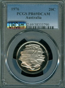 1976N I[XgA 20Zg PCGS PR69 MAC UHCam MAC 2ND ō *