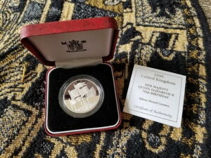 �C�M���X 5�|���h 1996�N �V���o�[�v���[�t - �G���U�x�X2������ 70�΂̒a����