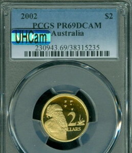 2002N I[XgA 2h PCGS PR69 MAC UHCam 2ND ō *