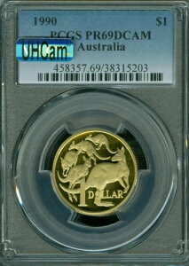 1990N I[XgA 1h PCGS PR69 MAC UHCam 2ND ō *