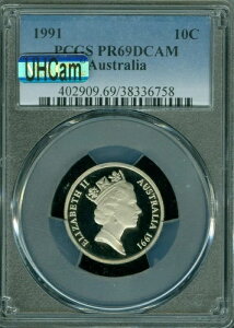 1991N I[XgA 10Zg PCGS PR69 MAC UHCam MAC 2ND ō *