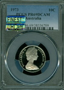 1973N I[XgA 10Zg PCGS PR69 MAC UHCam MAC ō *