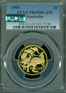1995N I[XgA 1h PCGS PR69 MAC UHCam 2ND ō *