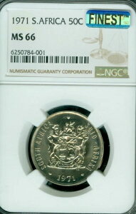 1971N AtJ 50Zg NGC MS66 PQ MAC ō *