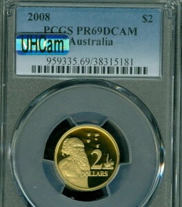 2008N I[XgA 2h PCGS PR69 MAC UHCam 2ND ō *