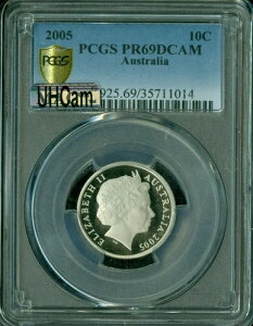 2005N I[XgA 10Zg PCGS V[h PR69 MAC UHCAM MAC X|bgX *
