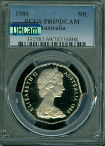 1980N I[XgA 50Zg PCGS PR69 MAC UHCam MAC 2ND ō *