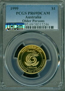 1999N I[XgA I[hp[\ 1h PCGS PR69 MAC UHCam 2ND ōV~Ȃ*