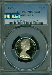 1977N I[XgA 10Zg PCGS PR69 MAC UHCam MAC 2ND ō *