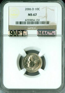 2006�N D ���[�Y�x���g �_�C�� NGC MS67 MAC 90�t�B�[�g PQ �r�W�l�X �X�g���C�N �X�|�b�g���X 400�h�� (�t�B�[�g�P��) *