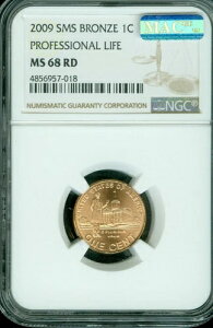 2009 �Z���g �v���t�F�b�V���i�� NGC MS68 ���b�h SMS �u�����Y 2ND FINEST MAC �X�|�b�g���X *
