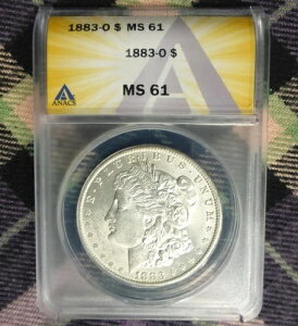 AJO  1883 O ANACS MS 61 K݁AUSA 1h