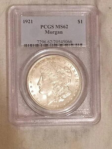 1921N K 1h PCGS MS62