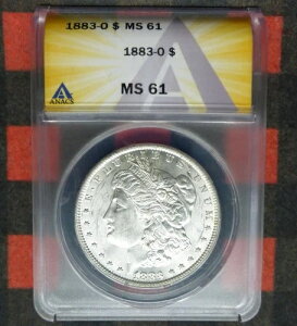 1883 O ANACS MS 61 K݁AAJO  1h