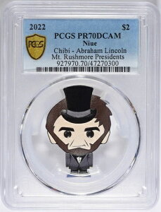 2022 �j�E�G �`�r �G�C�u���n�� �����J�[�� 1 �I���X 2 �h�� �V���o�[ �R�C�� PCGS PR70DCAM POP 1 !!