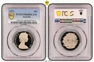 1971N I[XgA v[t veBpX 20Zg PCGS PR68DCAM  147133.68/42977224