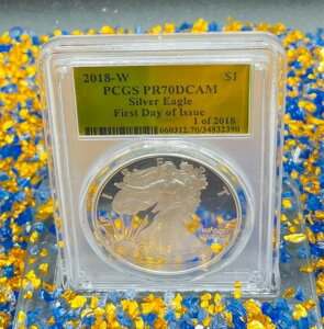 2018N 1h AJ Vo[ C[O v[t FDOI PCGS PR70DCAM AViz_[