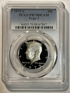 PR70 DCAM 1979-S �^�C�v2 �P�l�f�B �n�[�t�_���[ PCGS (�p�[�t�F�N�g�O���[�h)