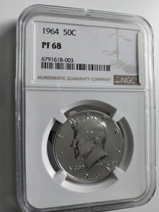 1964N NGC PF 68 AJ PlfB n[th - v[t $115.00