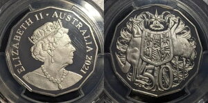 2021N v[t tBteBZg 50Zg I[XgA PCGS PR70DCAM FDC UNC #2154