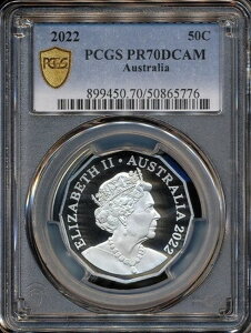 I[XgA 2022N 50Zg 50Zgíj - PCGS PR70DCAM