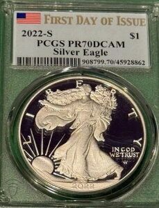 2022N W PCGS AJVo[C[Ov[t PF70 fB[vJI s
