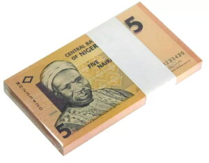 ナイジェリア 5ナイラ 2006 P 32 UNC 100枚束(100枚)