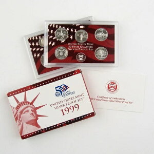 1999-S 9�_ �č��� ��΃J���I �V���o�[ �v���[�t�Z�b�g (COA�ƃp�b�P�[�W�t��)