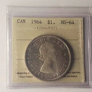 1964NJi_F 1h ICCS MS-64 # XJY 906