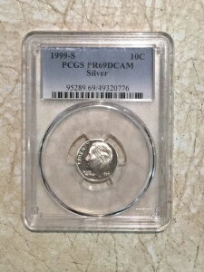 1999 S 10C Vo[ [Yxg _C v[t PCGS PR69DCAM 