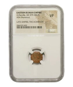 A Aelia Flacilla Roman AE4 RC (AD 356-386) - NGC F - VF