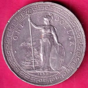 ���E�̃R�C�� 1899�N 1�h�� �󏭃R�C�� #ZZ708
