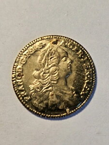 希少な1752年オーストリア・ドゥカート硬貨