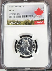 1958NJi_ 25Zg GUxX2 NGC PL 65  ΂̃v[t̂悤Ȕ