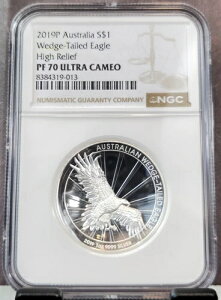 2019N I[XgA Vo[ 1h EFbWe[C[O NGC PF 70 EgJI A