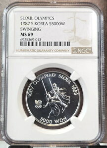 1987N ؍  5000EH XEBMO NGC MS 69 󏭕