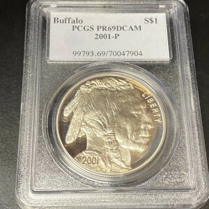 2001-P v[t 1h obt@[LO PCGS PF69 DCAM fB[vJI