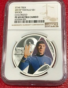 NGC 2015 P co PR69 EgJI X|bN i[h jC $1 .999 Vo[RC - NOV99