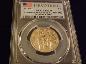 2020-S $1 AJECmx[V o[Xv[t t@[XgXgCN PCGS PR 70 DCAM
