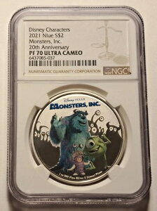 2021 NGC PF70 UCAM jEG fBYj[ sNT[ X^[YECN 1IX Vo[ J[ 2hRC