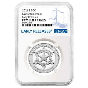 2021-S 50�Z���g �v���[�t �N���b�h �i�V���i���E���[�E�G���t�H�[�X�����g�E�n�[�t NGC PF70UC ER �u���[���x��