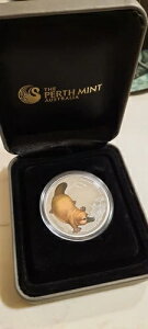 PLATYPUS 1/2オンス シルバーブッシュベイビーズ 箱と品質証明書付き